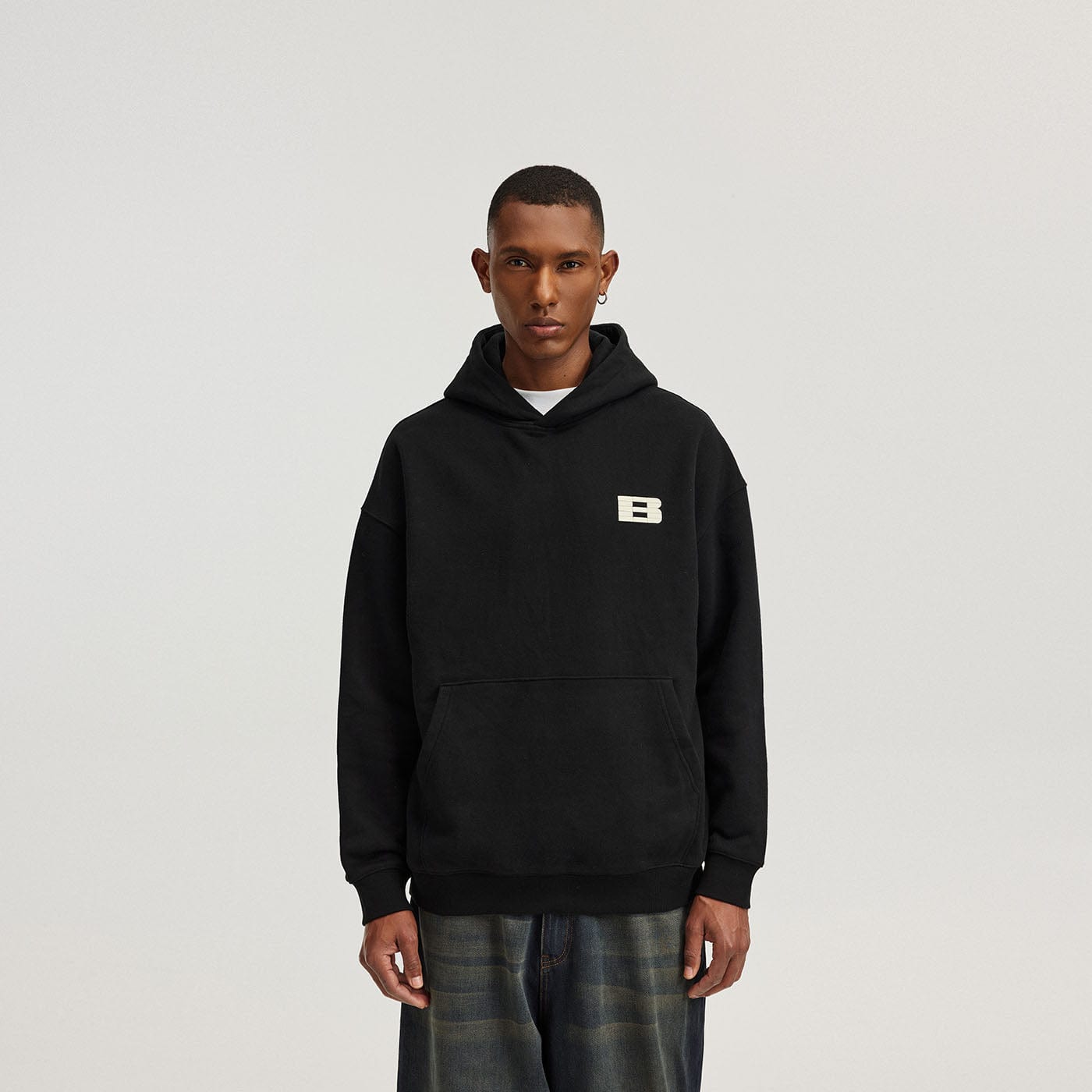 BONELESS B PLAID Hoodie-Hoodie-S-Yellow-Free Shipping Leatheretro