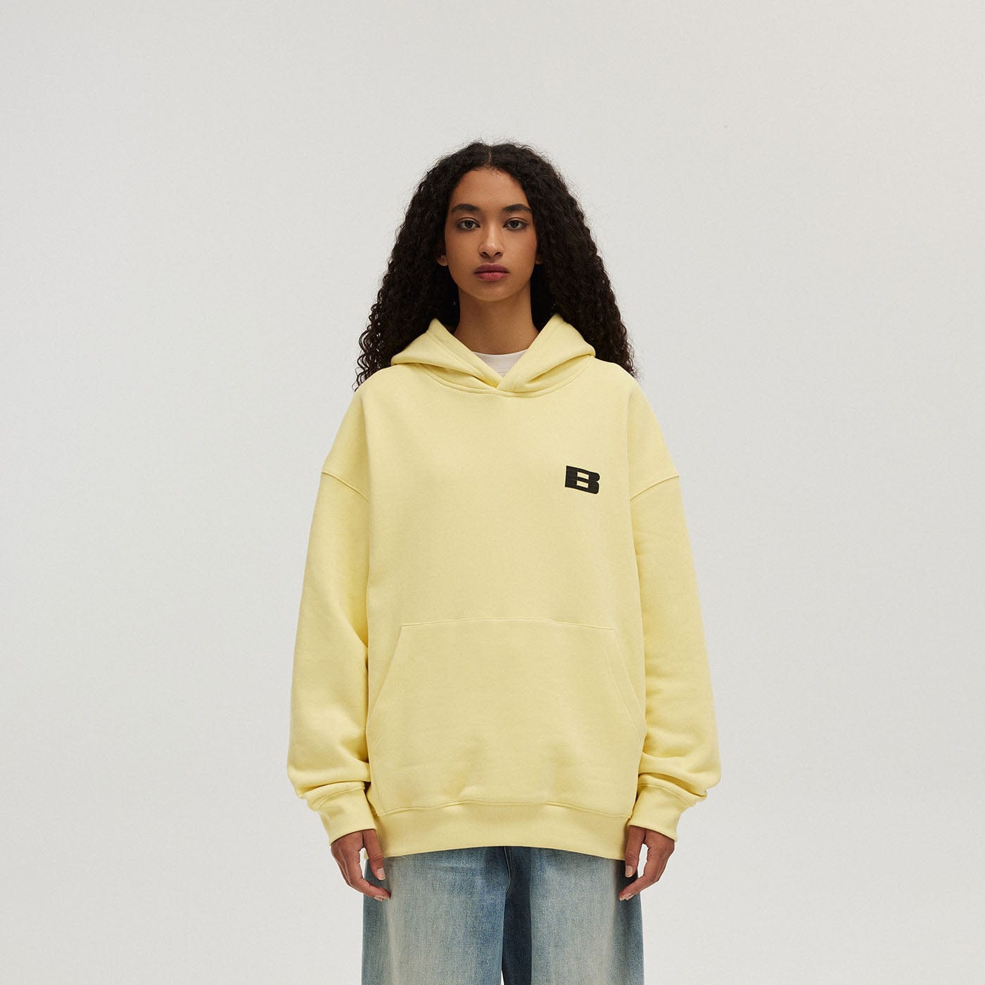 BONELESS B PLAID Hoodie-Hoodie-S-Yellow-Free Shipping Leatheretro