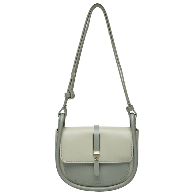Saddle Women Shoulder Bag-Handbags-Brown-Free Shipping Leatheretro