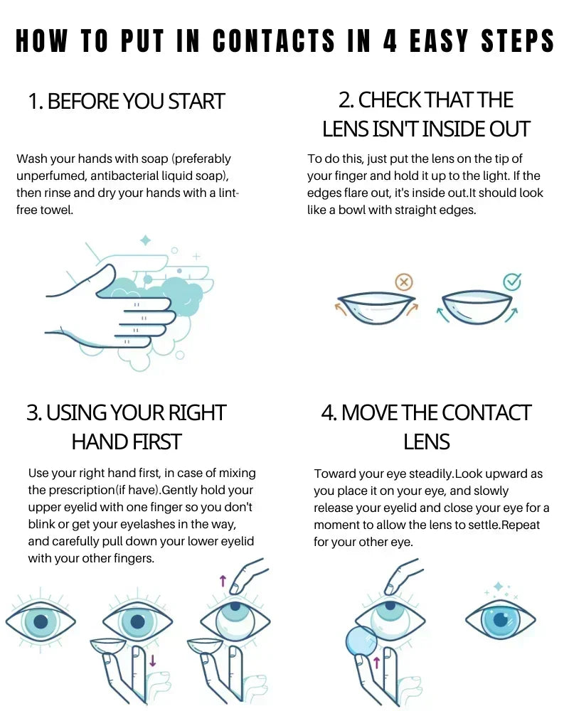 New Contact Lenses Natural Brown Eye Makeup Contacts Grey Color Lens Korean Softlens Yearly Cosmetics for Women-MARGARET-GRAY-0-Free Shipping Leatheretro