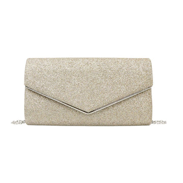 Sparkling Sequin Bridal Dress Clutch: The Ultimate Dinner Bag Trend-Clutch-Red-Free Shipping Leatheretro