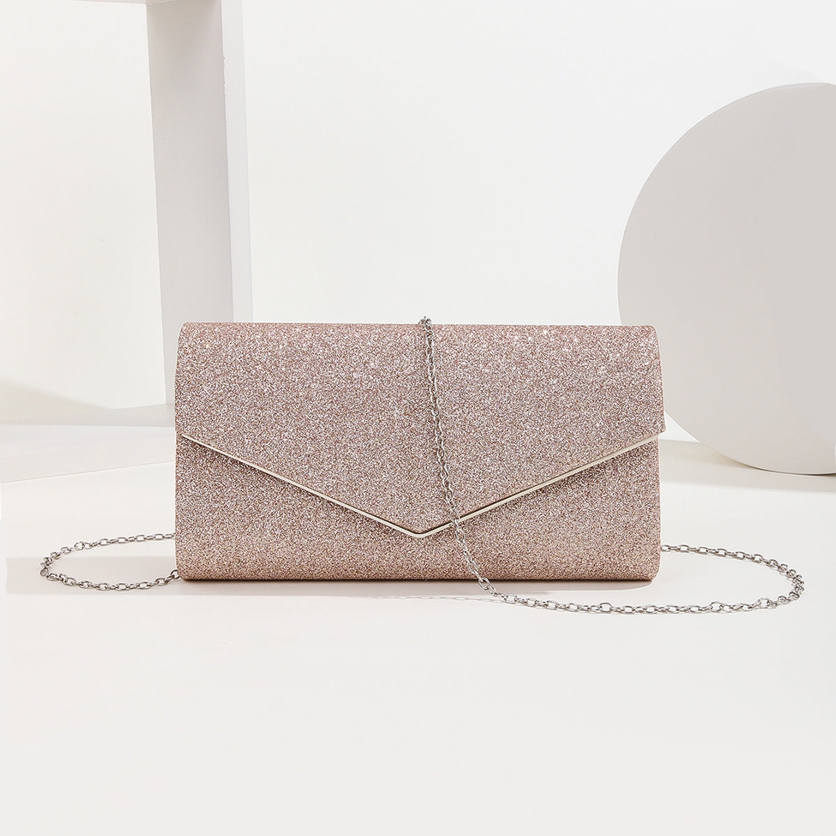 Sparkling Sequin Bridal Dress Clutch: The Ultimate Dinner Bag Trend-Clutch-Red-Free Shipping Leatheretro