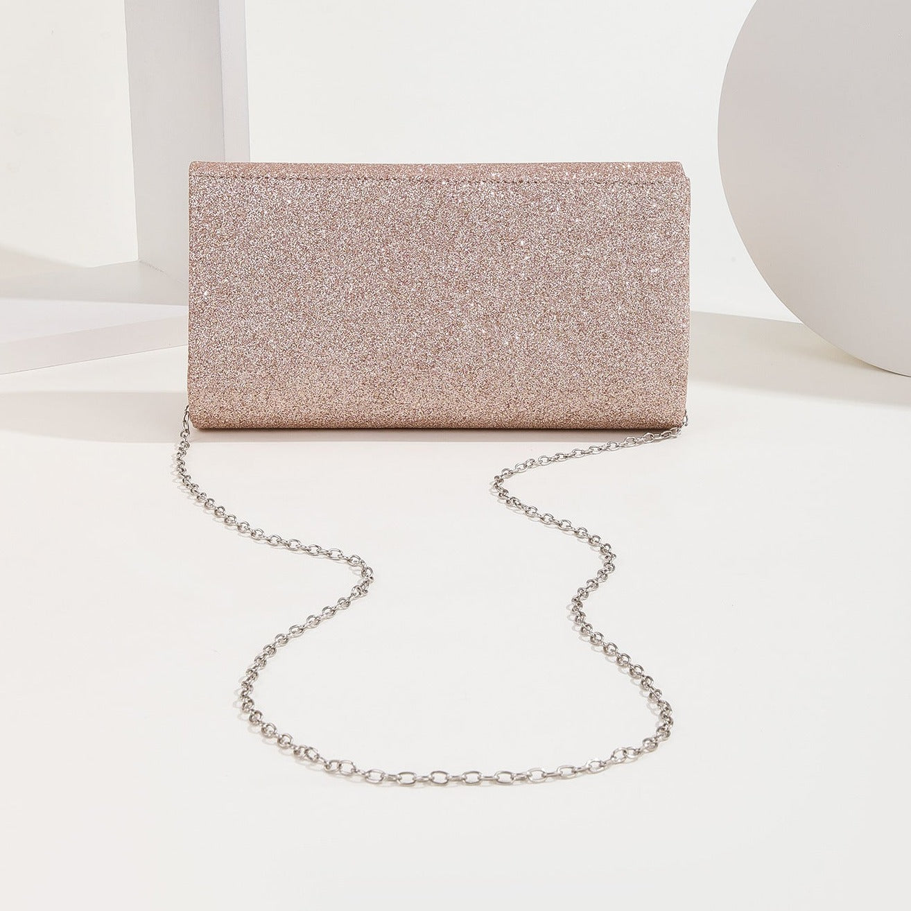 Sparkling Sequin Bridal Dress Clutch: The Ultimate Dinner Bag Trend-Clutch-Red-Free Shipping Leatheretro