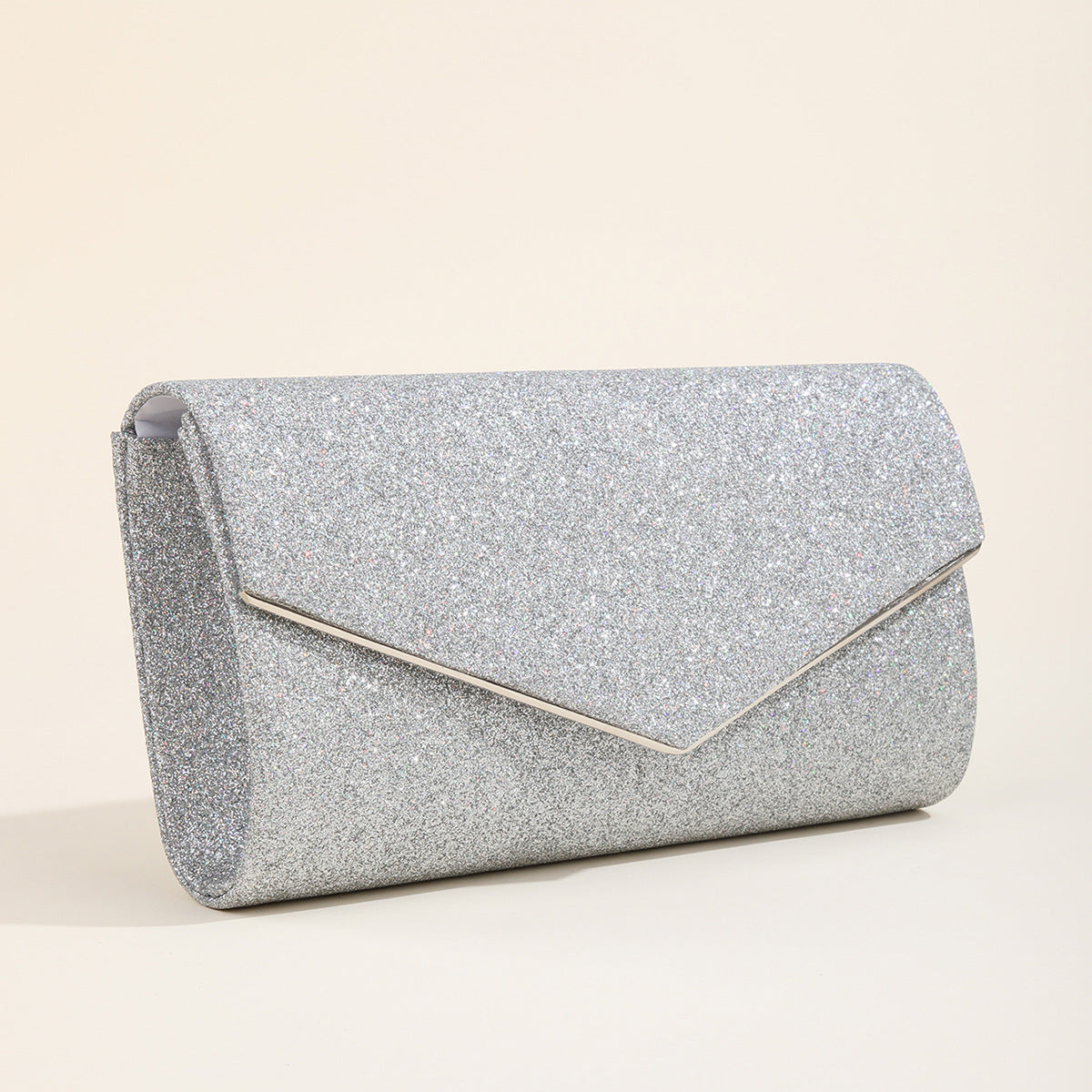 Sparkling Sequin Bridal Dress Clutch: The Ultimate Dinner Bag Trend-Clutch-Argent-Free Shipping Leatheretro