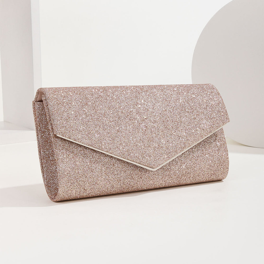 Sparkling Sequin Bridal Dress Clutch: The Ultimate Dinner Bag Trend-Clutch-Red-Free Shipping Leatheretro
