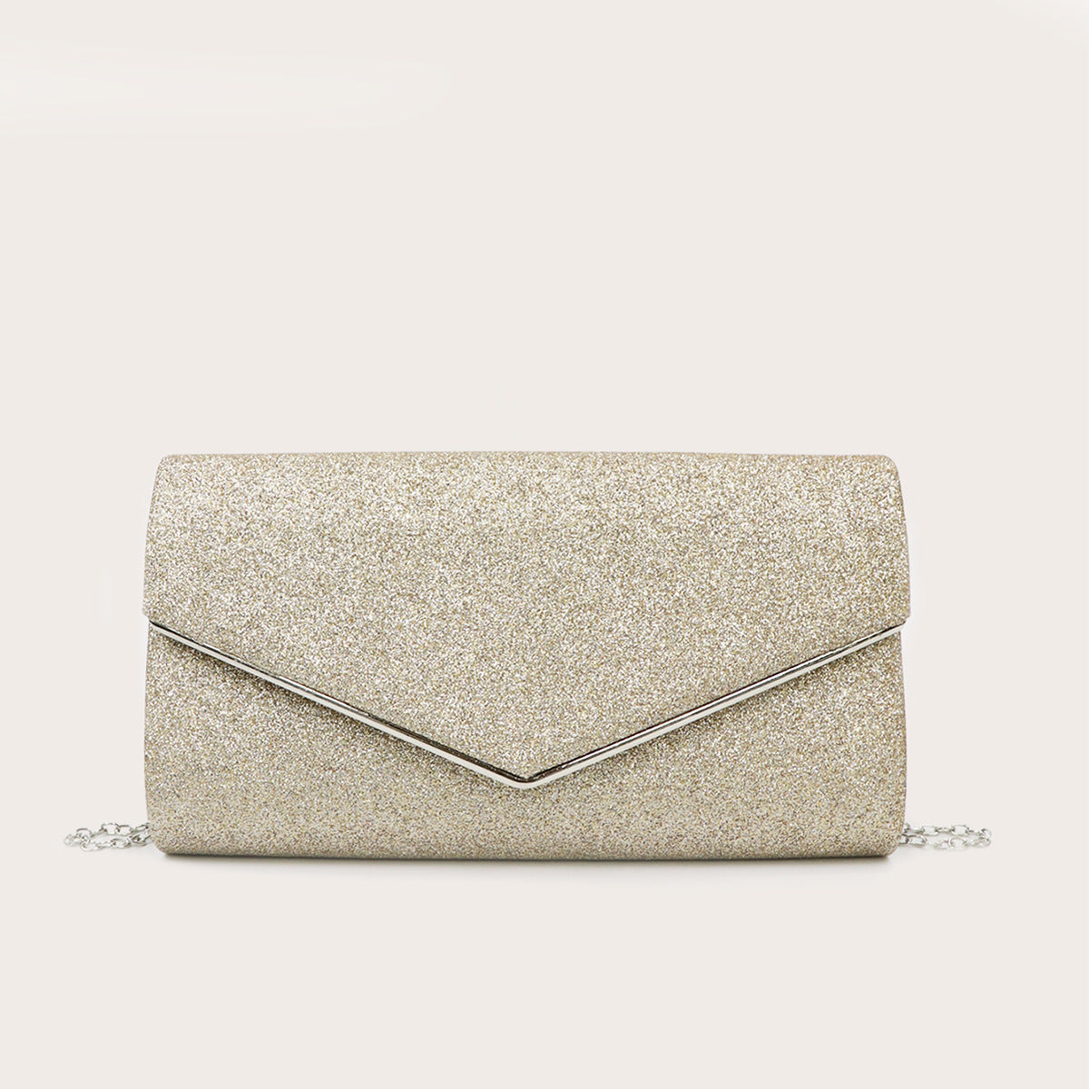 Sparkling Sequin Bridal Dress Clutch: The Ultimate Dinner Bag Trend-Clutch-Golden-Free Shipping Leatheretro