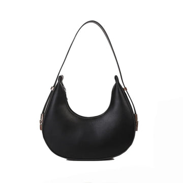 Underarm Bag - One Shoulder French Niche Crescent Shape Handbag for Women-Handbags-Brown-Free Shipping Leatheretro