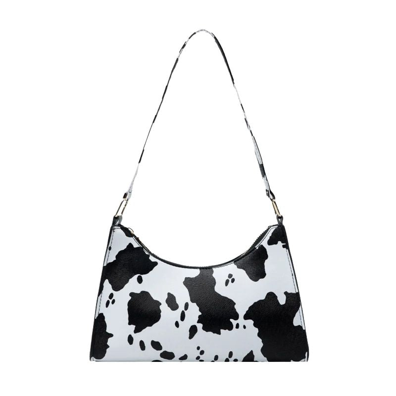 Underarm Handbag PU Leather Leopard Print Armpit Purse-Handbags-Leopard-Free Shipping Leatheretro