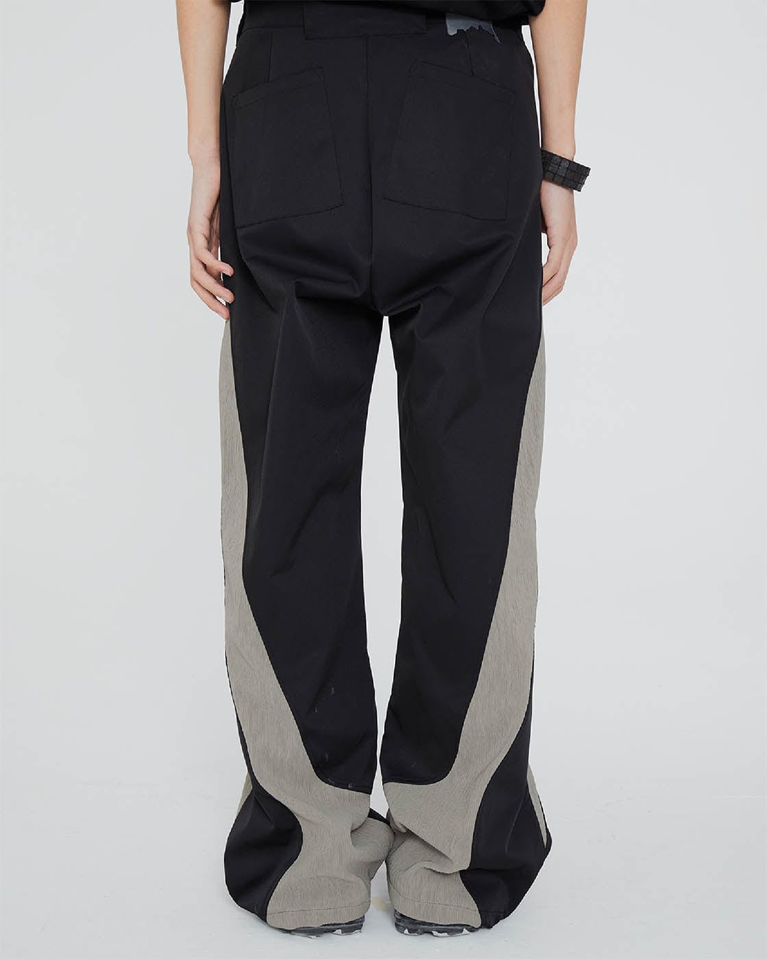 49PERCENT The X Spliced Zipper Pants-Pants-XS-Black-Free Shipping Leatheretro