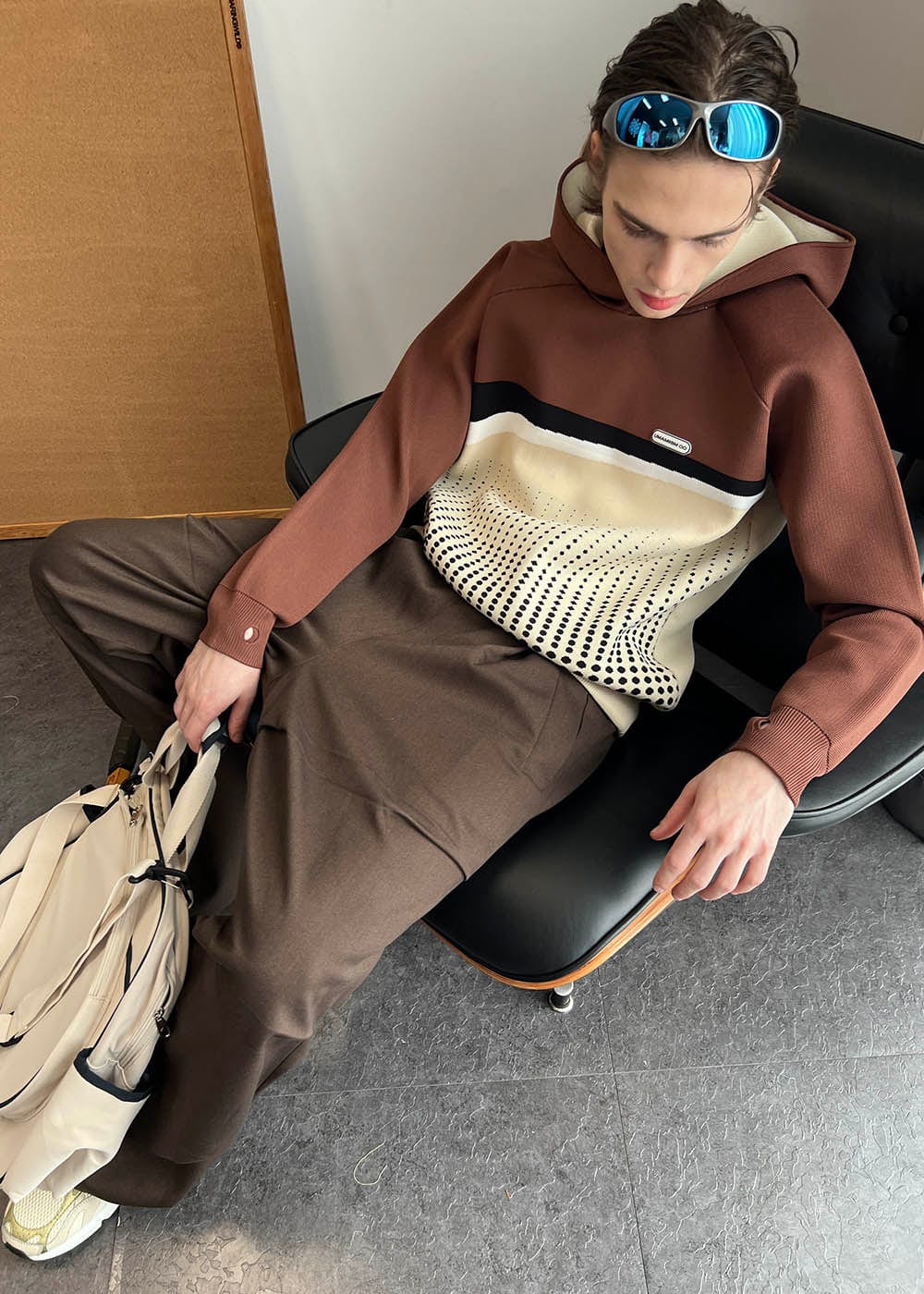 UMAMIISM Polka Dot Matrix Hoodie (Only Size XL Left)-Hoodie-XS-Free Shipping Leatheretro