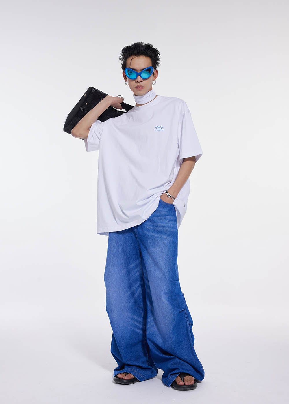 WHISTLEHUNTER Triple Washed Drape Jeans (3 Colors)-Jeans-S-Ash-Free Shipping Leatheretro