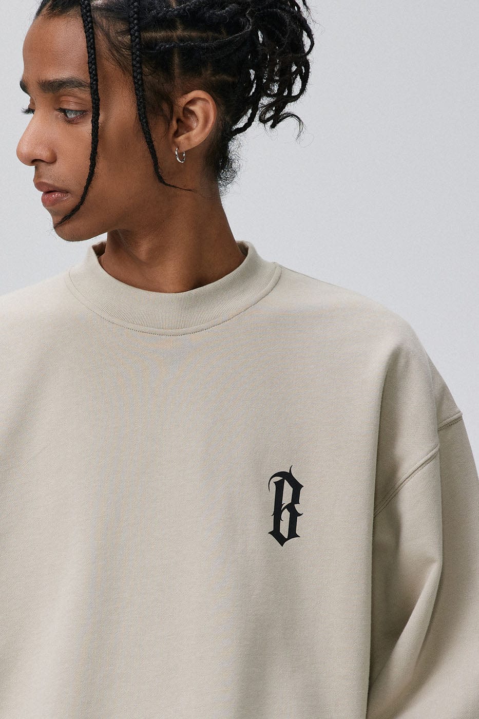 BONELESS Gothic Slogan Sweatshirt-Sweatshirt-S-Apricot-Free Shipping Leatheretro