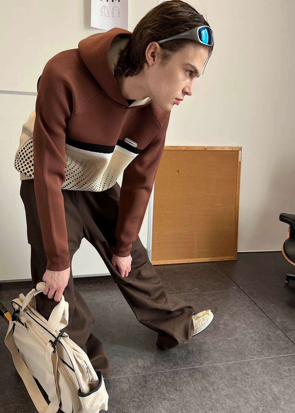 UMAMIISM Polka Dot Matrix Hoodie (Only Size XL Left)-Hoodie-XS-Free Shipping Leatheretro