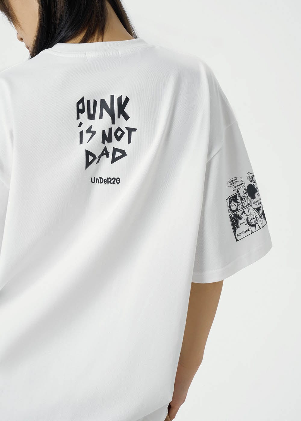 UNDER20 Lola Manga Tee (Only Size L Left)-T Shirt-S-Pink-Free Shipping Leatheretro