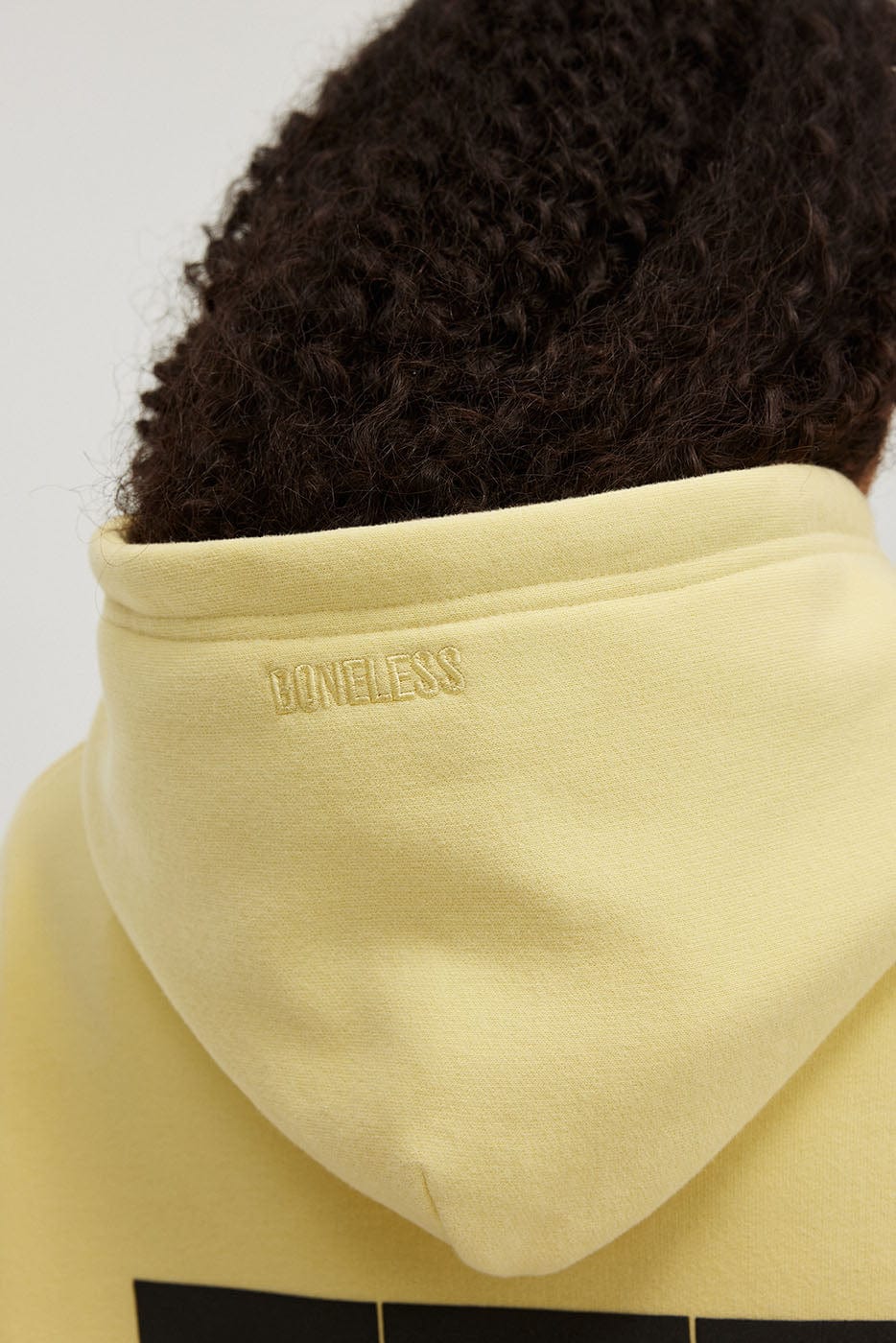 BONELESS B PLAID Hoodie-Hoodie-S-Yellow-Free Shipping Leatheretro