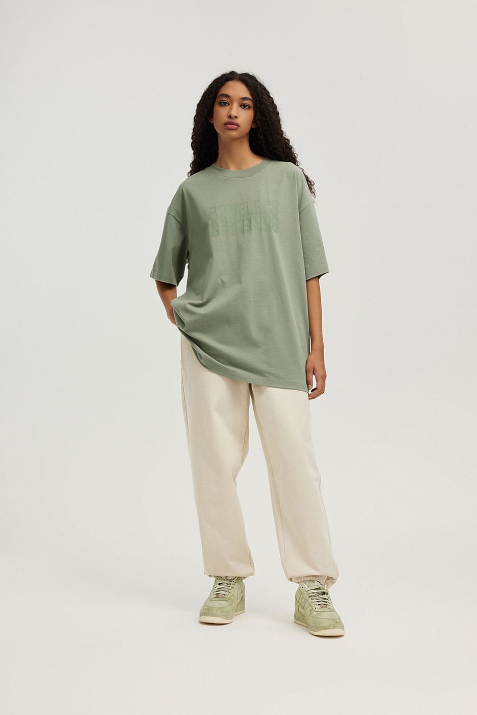 BONELESS Reversed LOGO T-Shirt-T Shirt-S-Black-Free Shipping Leatheretro