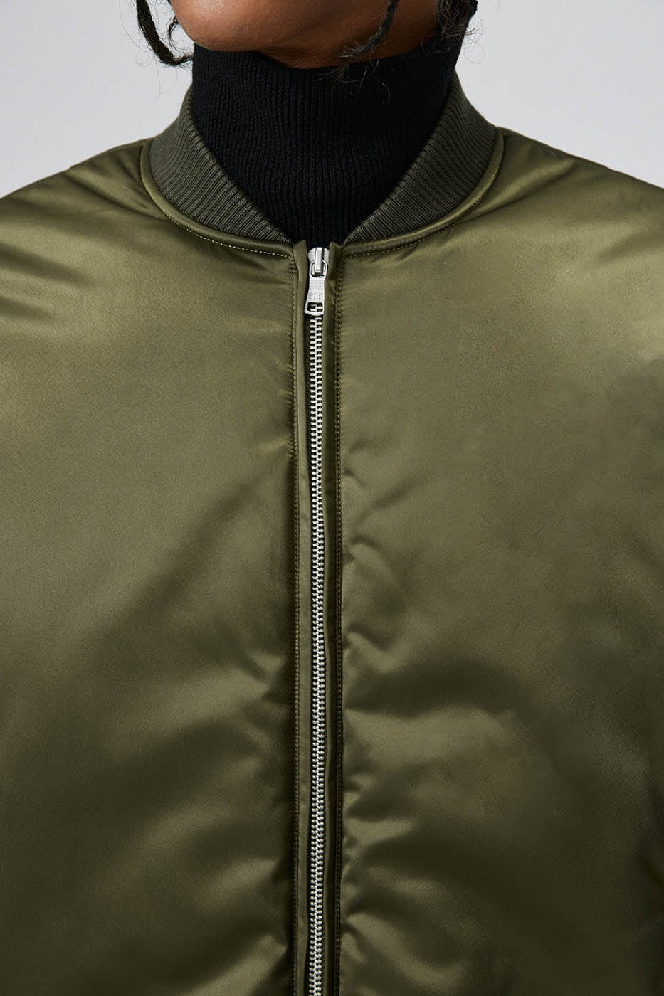 BONELESS Cotton Padded Bomber Jacket (Only Size L Left)-Jacket-S-Green-Free Shipping Leatheretro