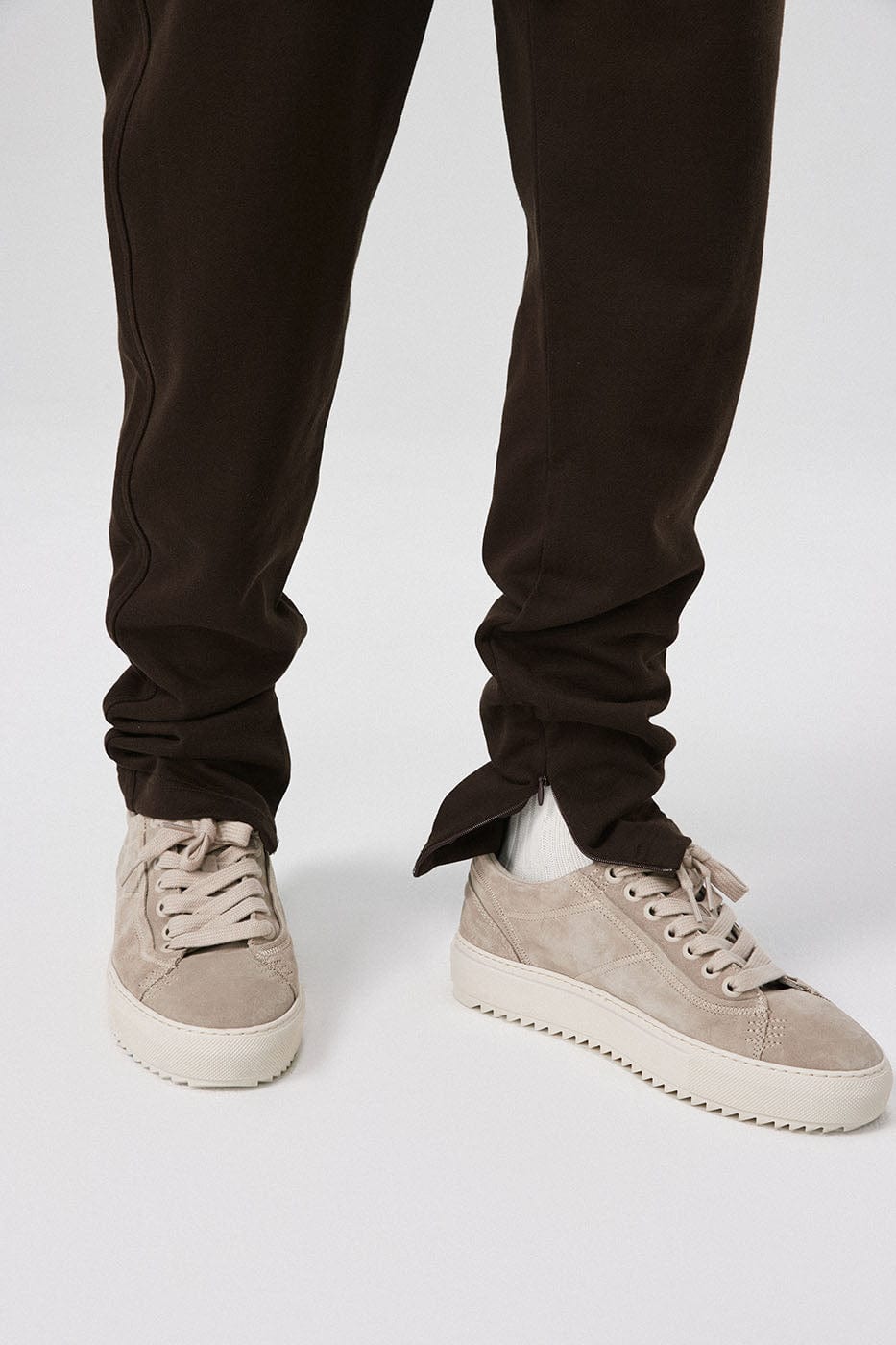 BONELESS Original Series Sweatpants-Pants-S-Beige-Free Shipping Leatheretro