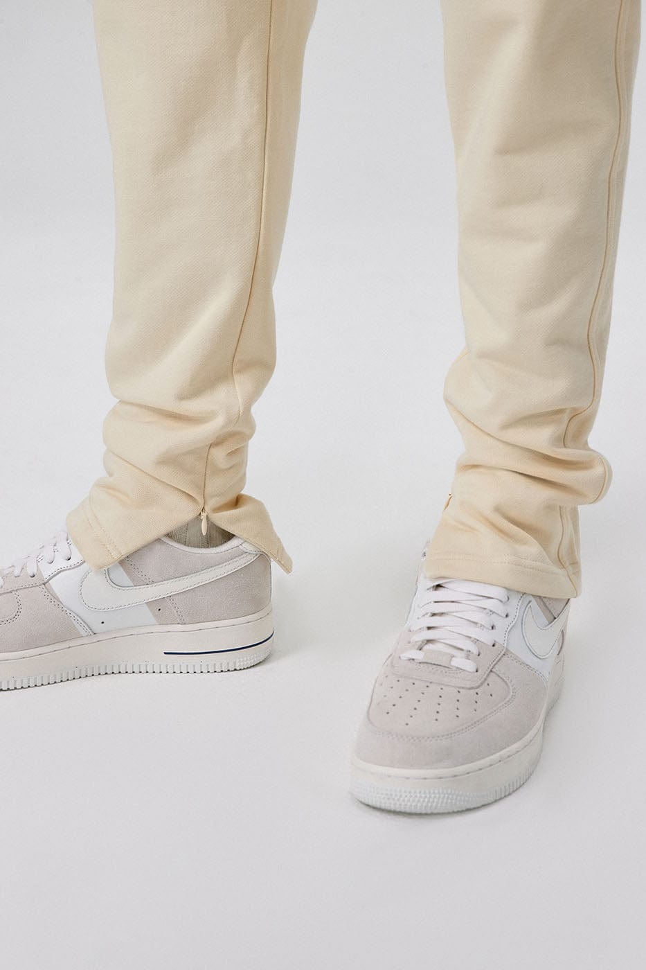 BONELESS Original Series Sweatpants-Pants-S-Beige-Free Shipping Leatheretro