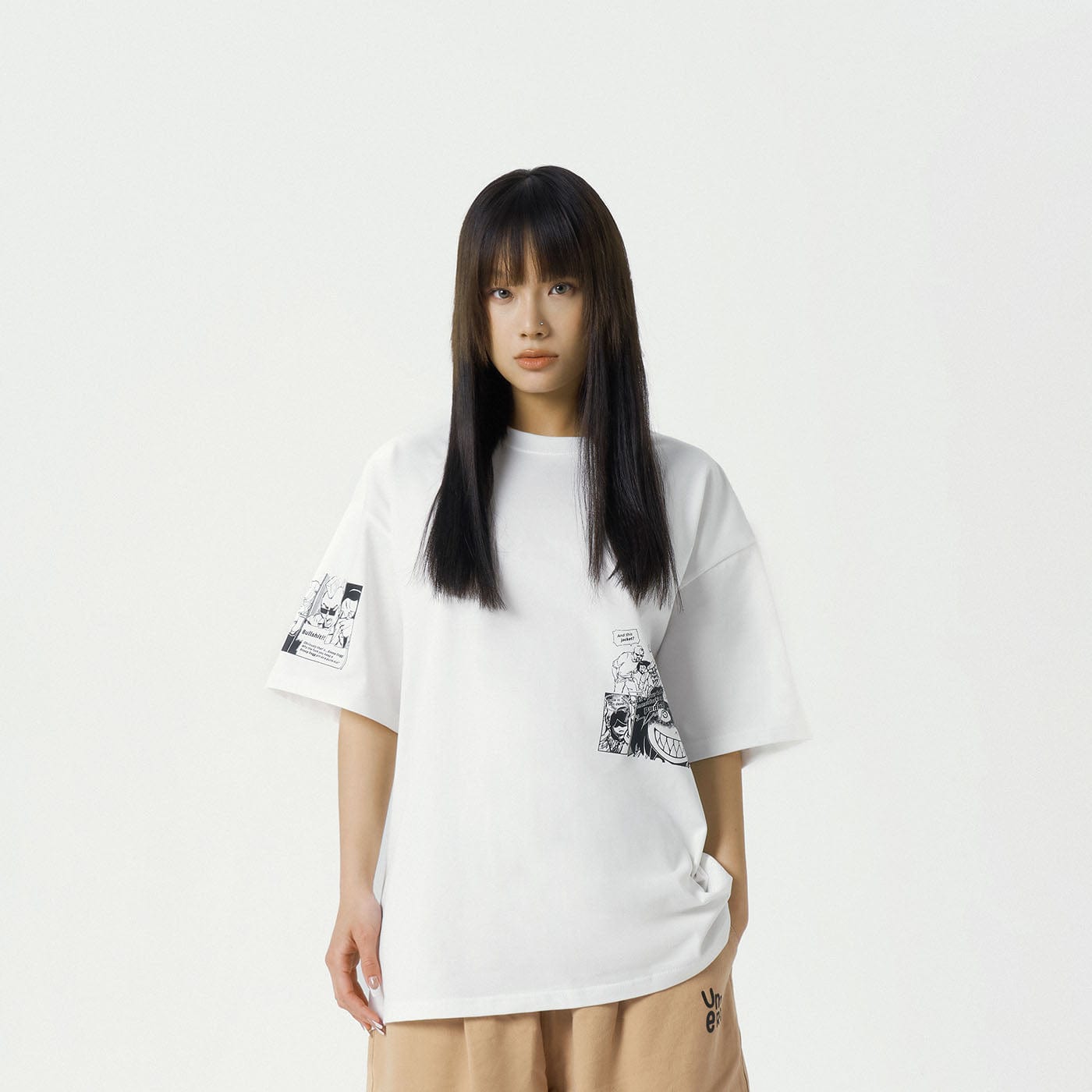 UNDER20 Lola Manga Tee (Only Size L Left)-T Shirt-S-Pink-Free Shipping Leatheretro