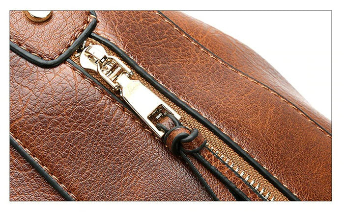 Vintage Women Shoulder Crossbody Bag-Handbags-Brown-Free Shipping Leatheretro