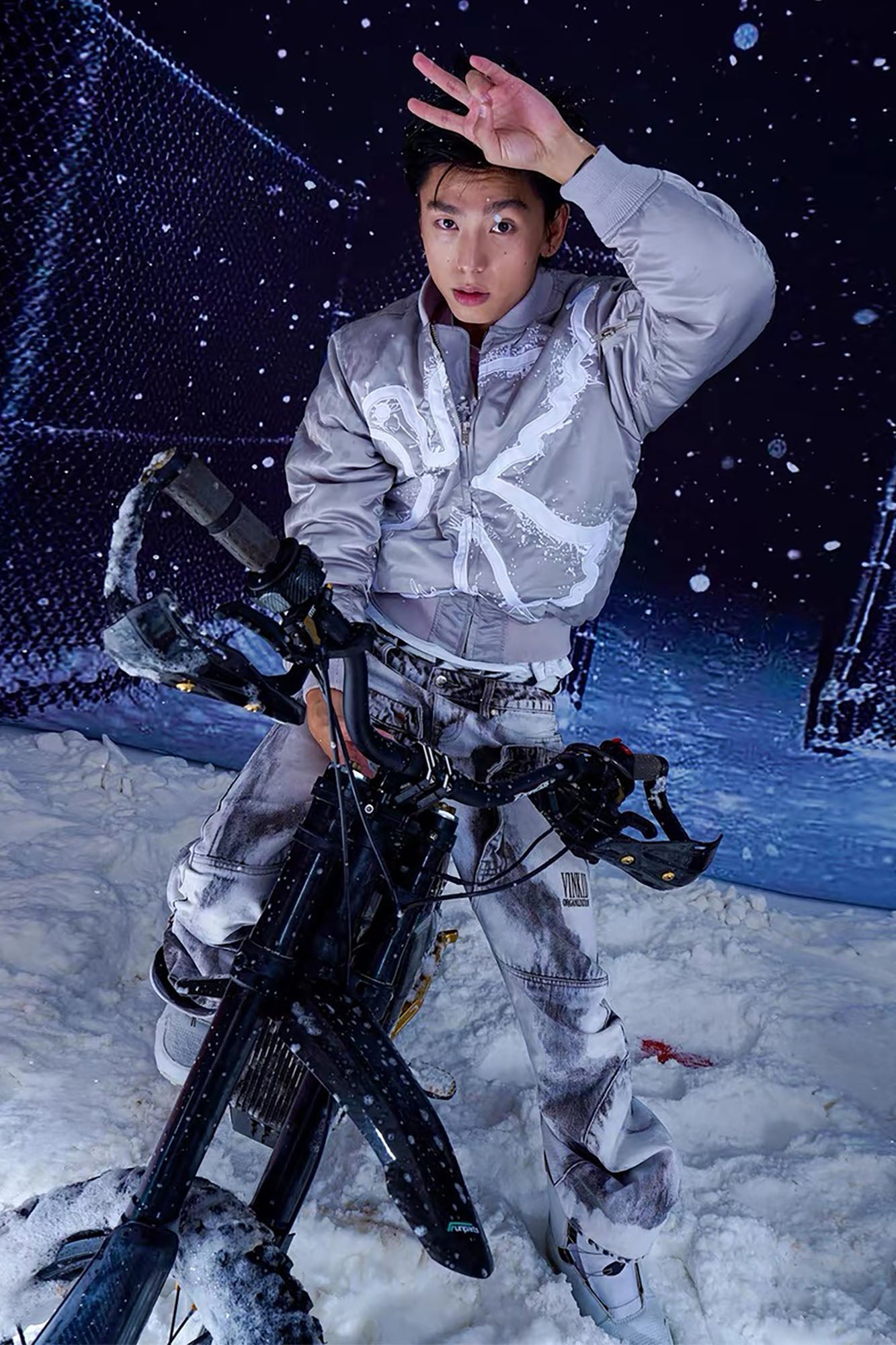 VINKID Reversible Peace Dove Patch Bomber Jacket-Jacket-S (Preorder)-Free Shipping Leatheretro