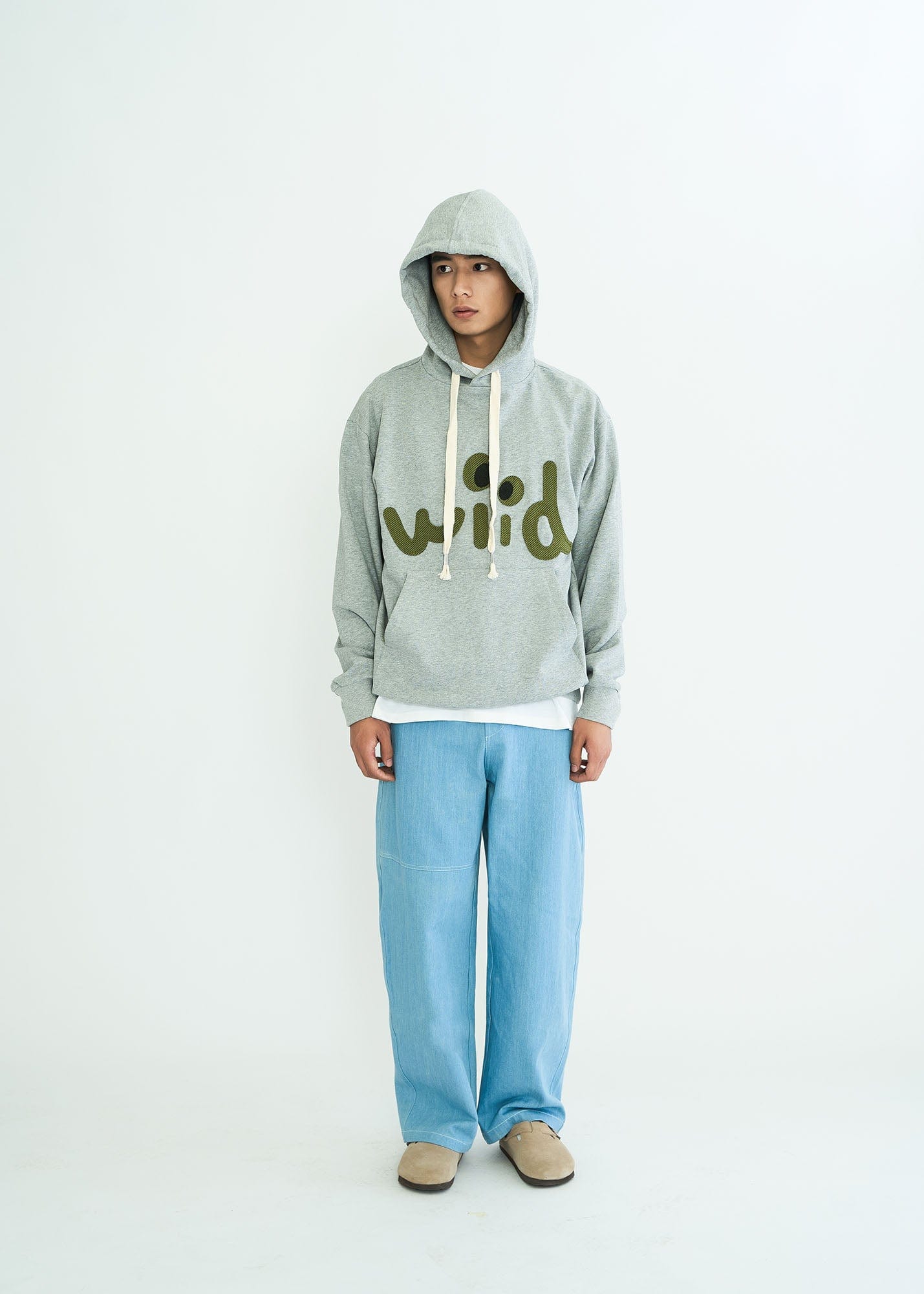 WIID LOGO Patch Hoodie-Hoodie-M-Free Shipping Leatheretro