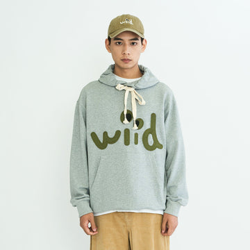 WIID LOGO Patch Hoodie-Hoodie-M-Free Shipping Leatheretro