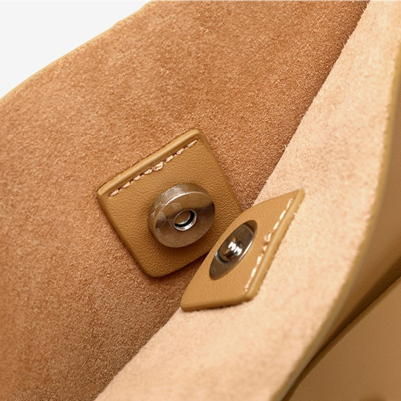 Large Luxury Leather Shoulder Bag Women Tote Bag-Tote Bag-Brown-Free Shipping Leatheretro