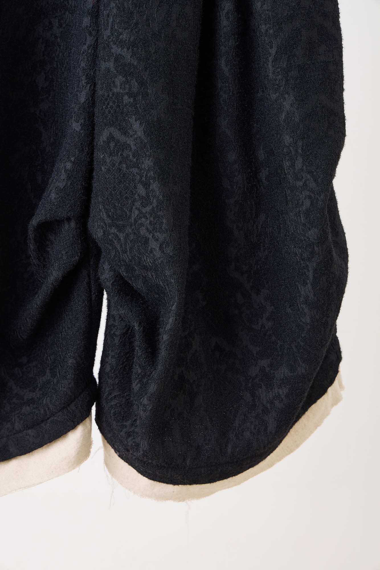 ILNya Nieternite Nifutur Jacquard Layered Raw Edge Balloon Shorts-Shorts-S(0)-Free Shipping Leatheretro
