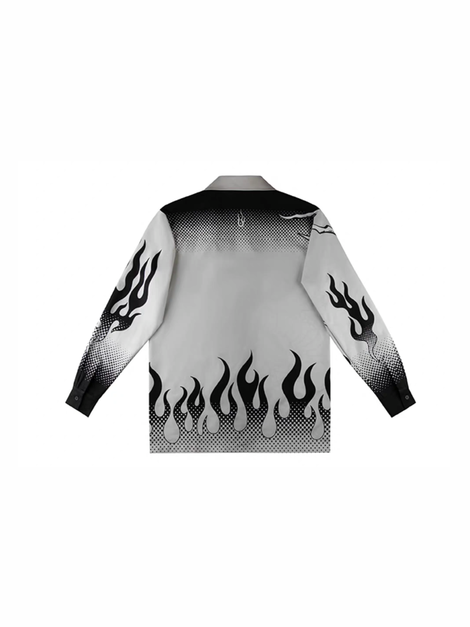 MASH UP ASIA Dragon Flame Graphic Oversized Blazer-Jacket-M-Free Shipping Leatheretro