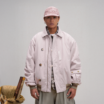 UNLIMITED MOTE Asym Utility Padded Bomber Jacket