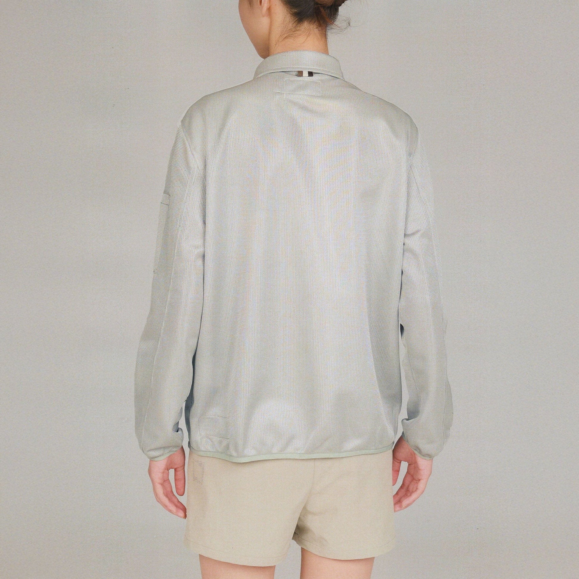 URBAN+FOREST Textured Mesh Utility Jacket-Jacket-S-Free Shipping Leatheretro