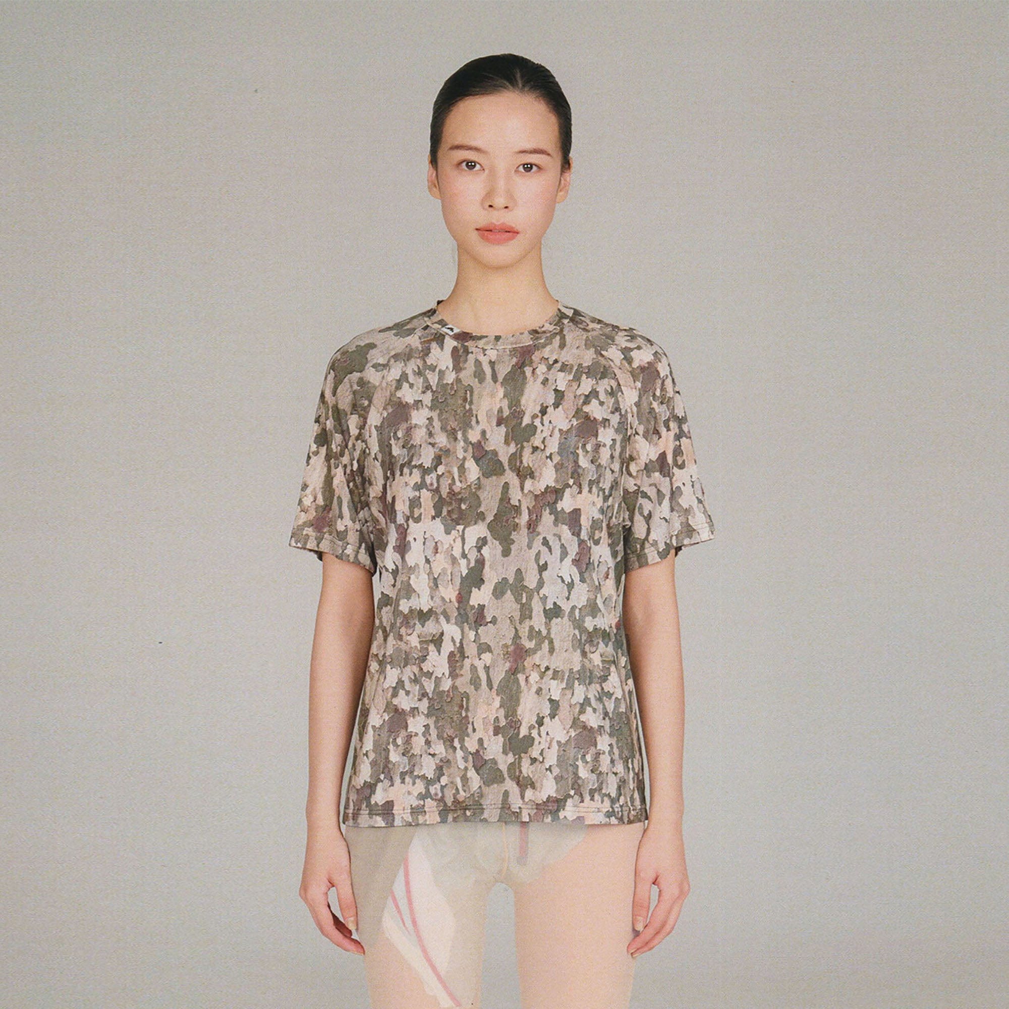 URBAN+FOREST Bark Camo Bamboo-Blend Tee-T Shirt-XS-Short-Free Shipping Leatheretro