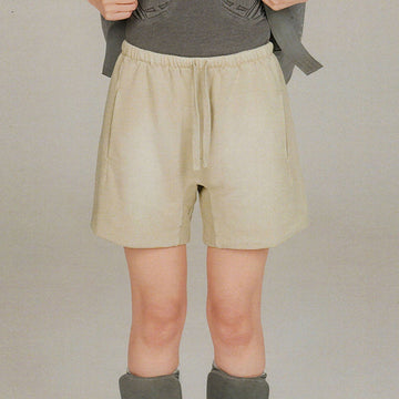 URBAN+FOREST Faded Drawstring Sweat Shorts-Shorts-S-Yellow-Free Shipping Leatheretro