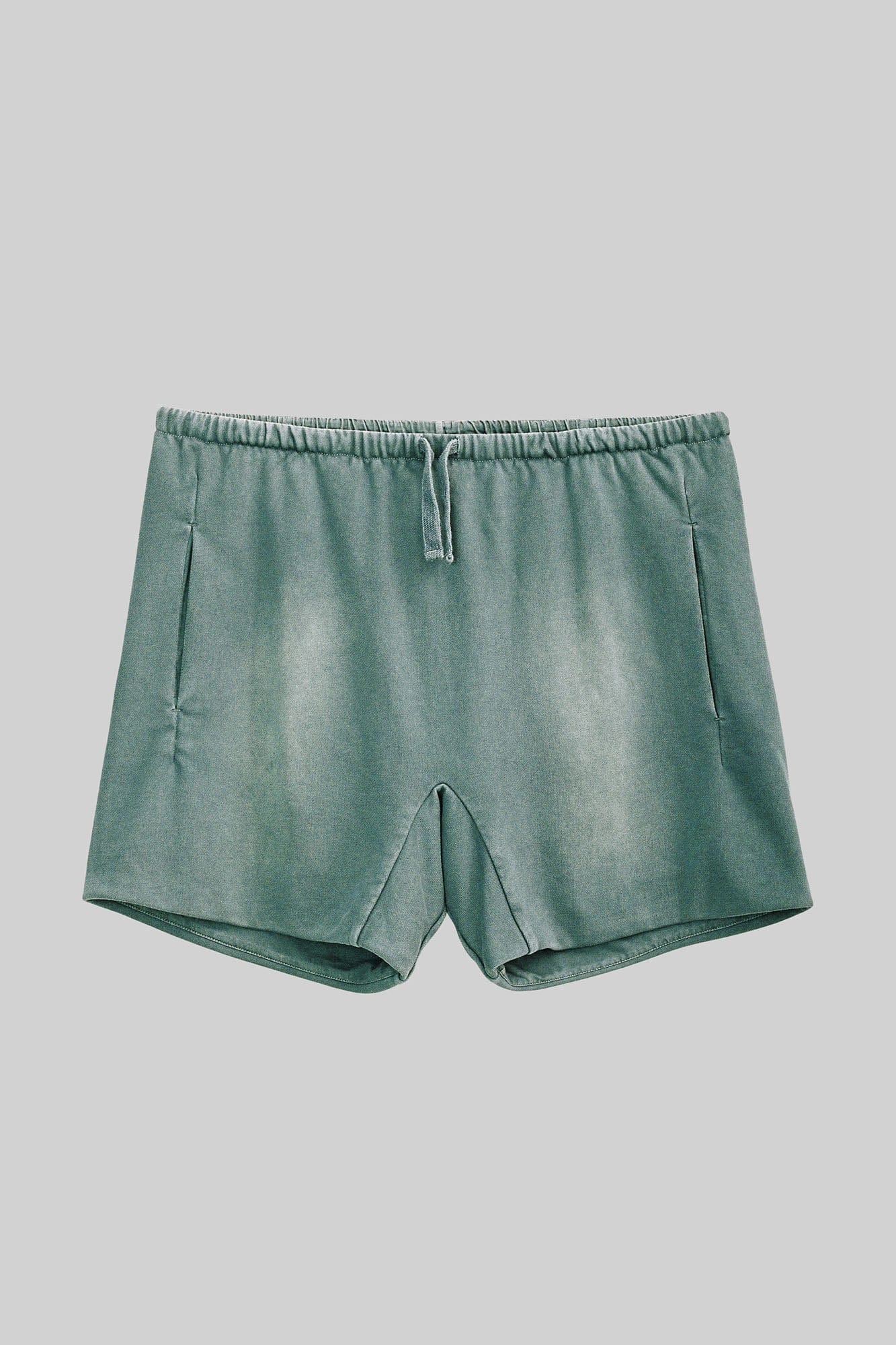 URBAN+FOREST Faded Drawstring Sweat Shorts-Shorts-S-Yellow-Free Shipping Leatheretro