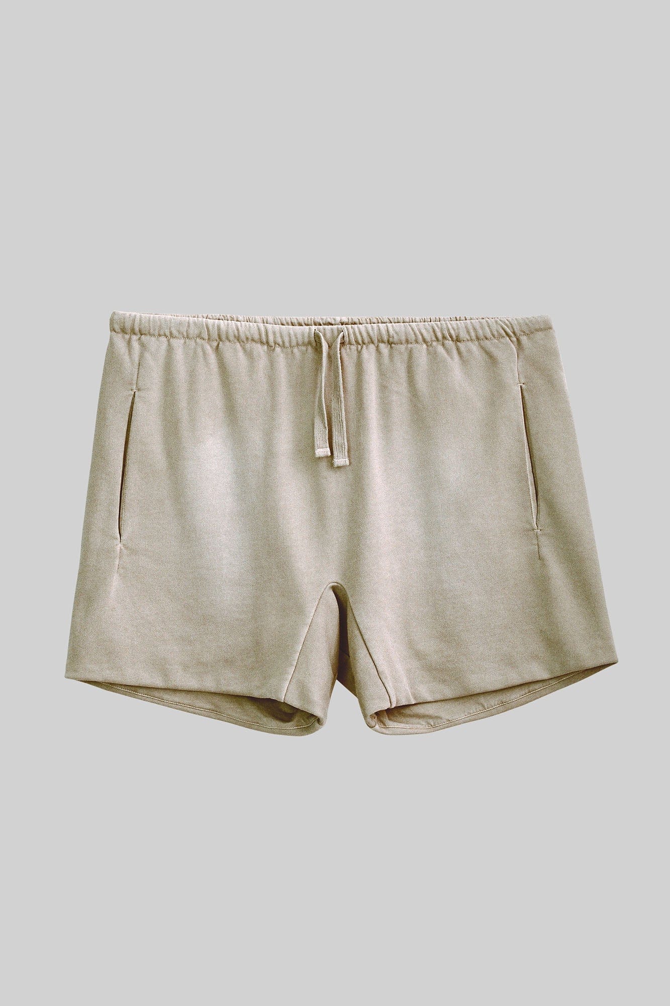 URBAN+FOREST Faded Drawstring Sweat Shorts-Shorts-S-Yellow-Free Shipping Leatheretro