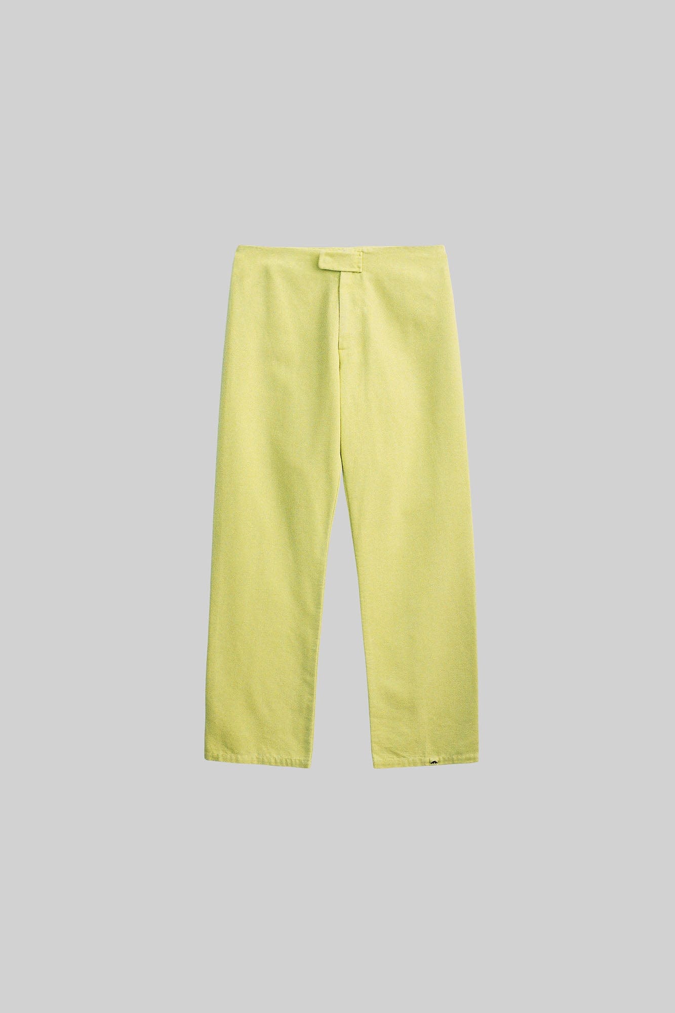 URBAN+FOREST Essential Extended Tab Waistband Canvas Pants-Shorts-S-Yellow-Free Shipping Leatheretro