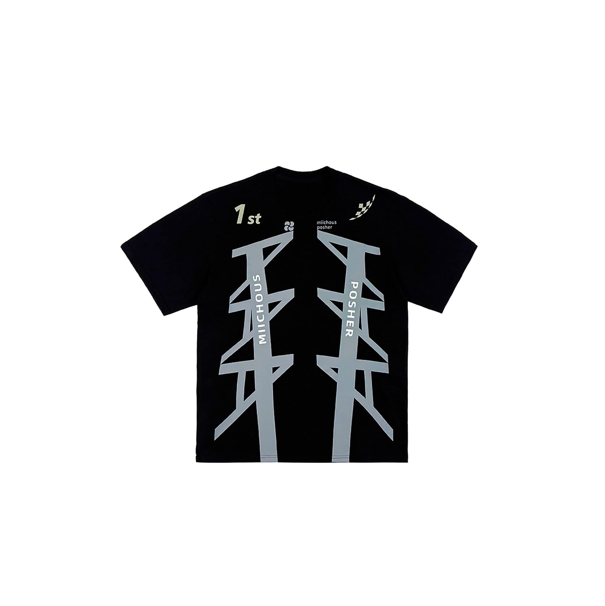 MIICHOUS The First Geometric Arrow Graphic T-Shirt-T Shirt-S-Free Shipping Leatheretro