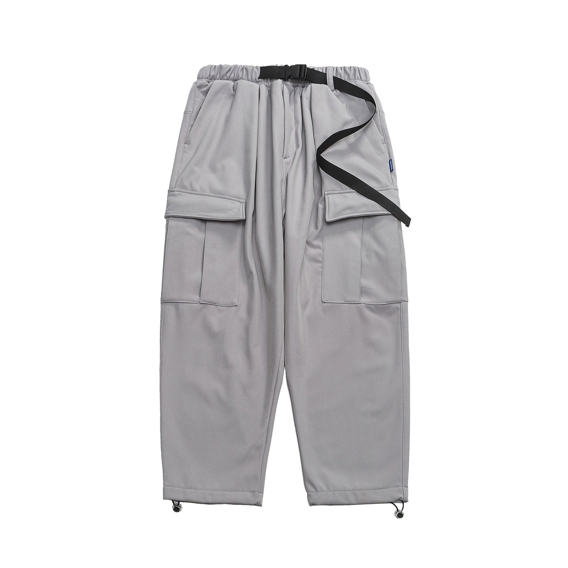 ME DA IGUAL Fleece-Lined Multi-Pocket Utility Pants-Pants-M-Free Shipping Leatheretro