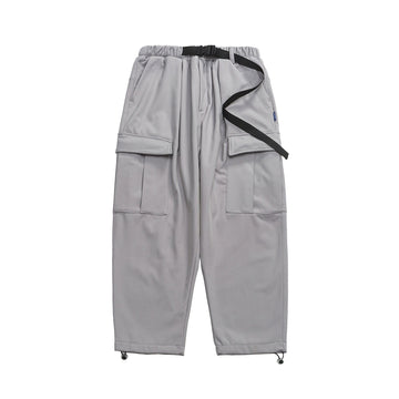 ME DA IGUAL Fleece-Lined Multi-Pocket Utility Pants-Pants-M-Free Shipping Leatheretro