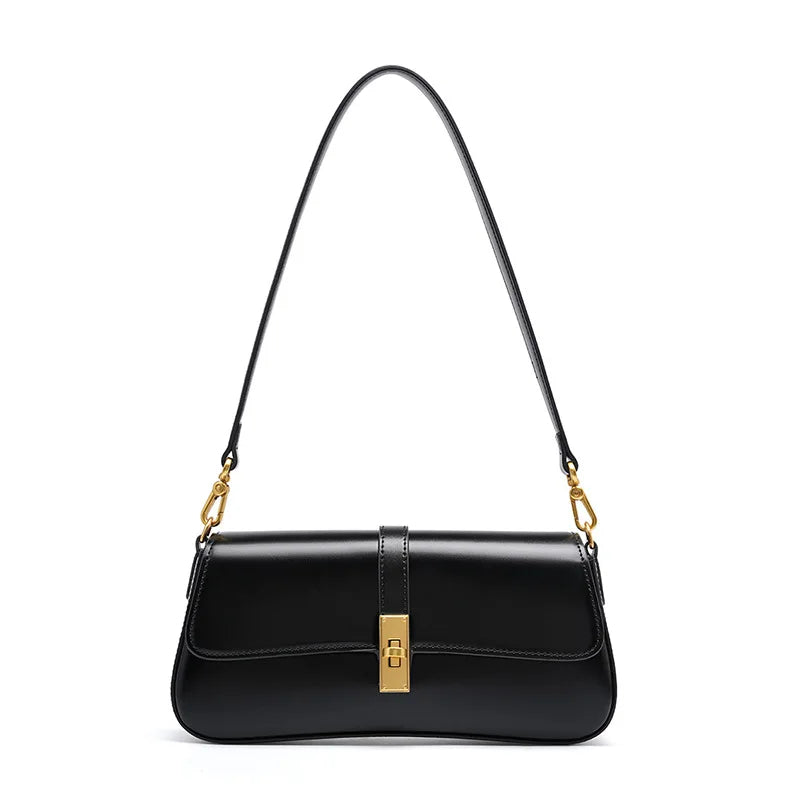 Casual Mini Purse for Everyday Use Fashion Handbag-Handbags-Black-Free Shipping Leatheretro