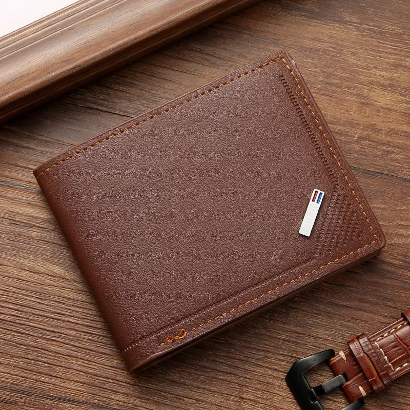 Luxury Handmade Leather Bifold Wallet - Vintage Premium Money Bag-Wallets & Money Clips-Brown-Free Shipping Leatheretro