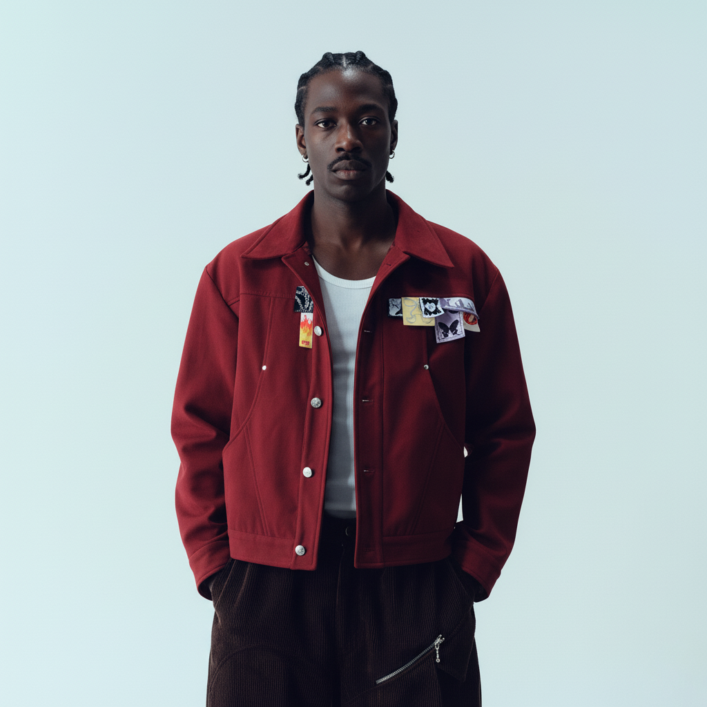 KADAKADA Layered Label Utility Jacket-Jacket-M (Preorder)-Free Shipping Leatheretro