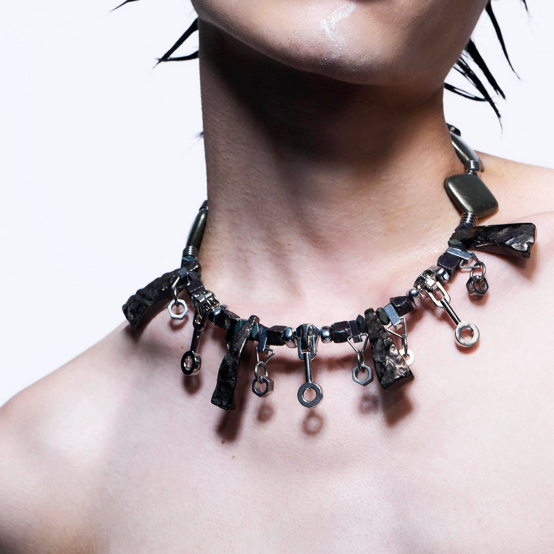 ILLUSORY Scavenger Necklace-Necklace-Regular ( 14.9 INCHES - 17.7 INCHES )-Free Shipping Leatheretro