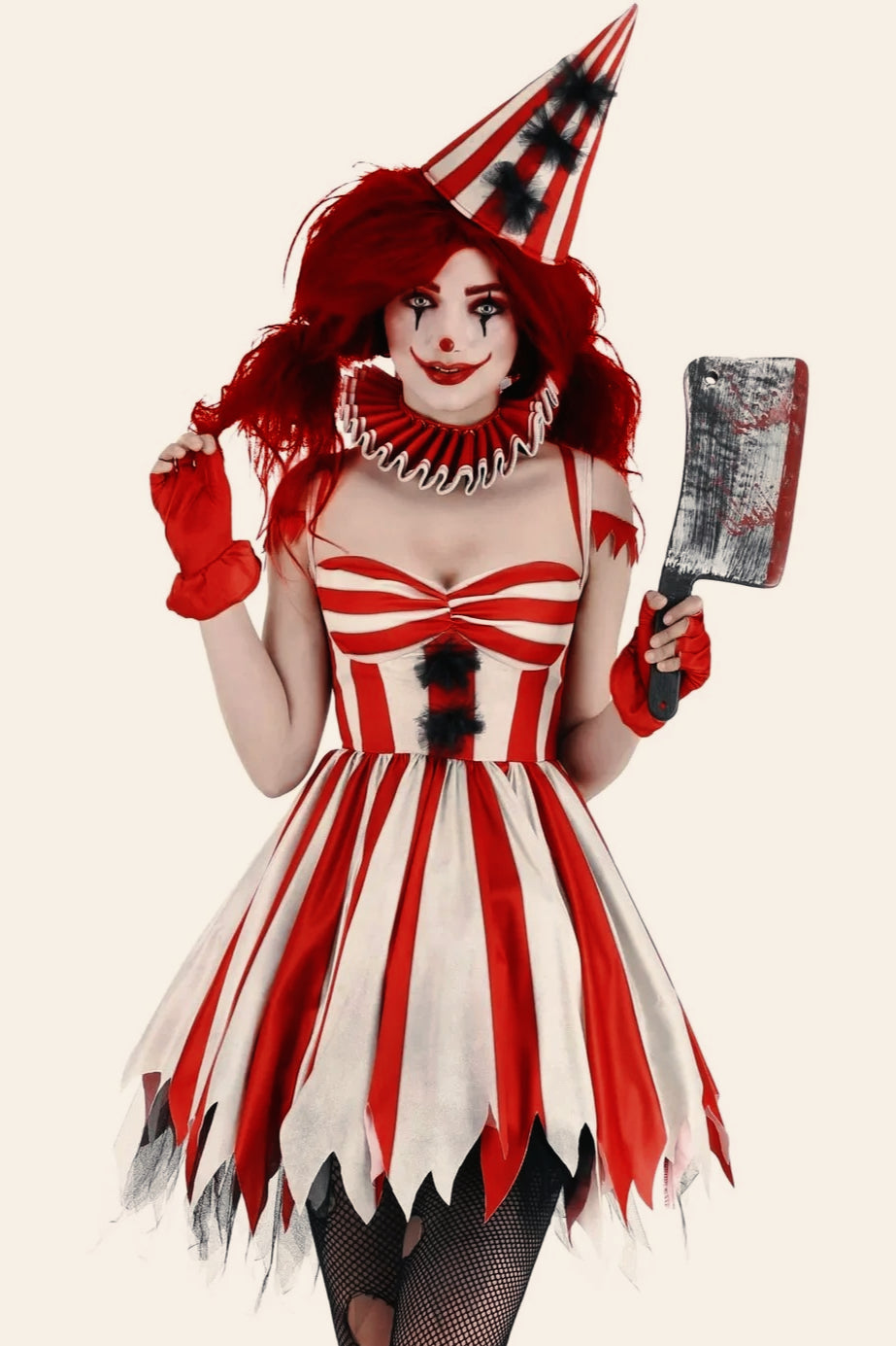 Terrifying Clown Cosplay Halloween Costume