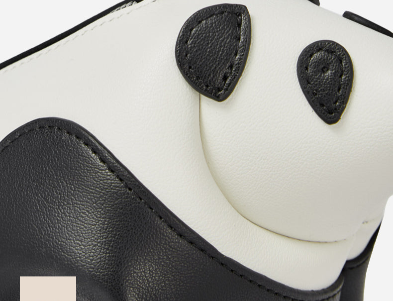 Genuine Leather Panda Crossbody Bag for Women-Handbags-Panda-Free Shipping Leatheretro