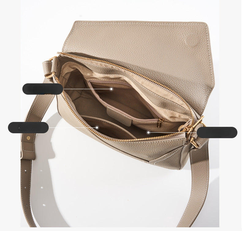 Luxury Leather Tote Bag for Women-Handbags-Brown-Free Shipping Leatheretro