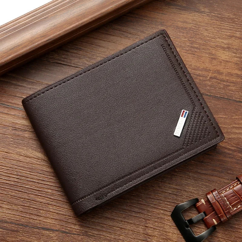 Luxury Handmade Leather Bifold Wallet - Vintage Premium Money Bag-Wallets & Money Clips-Coffee-Free Shipping Leatheretro