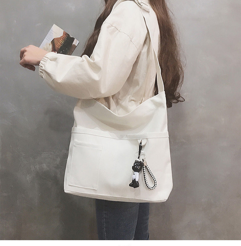 Large Capacity Crossbody Bag for Women-handbags-White-Free Shipping Leatheretro